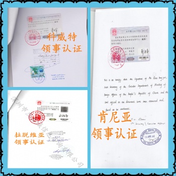 匈牙利使馆单认证领事认证