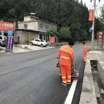 荣昌道路划线 重庆小区公路热熔型标线施工公司