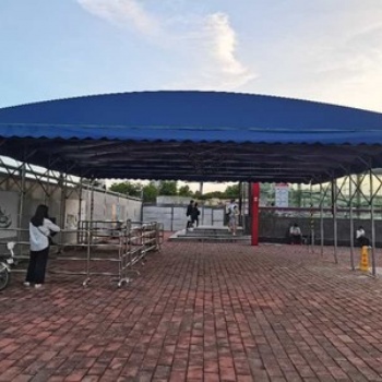 推拉篷厂家专业制作户外大型遮阳挡雨活动伸缩大棚