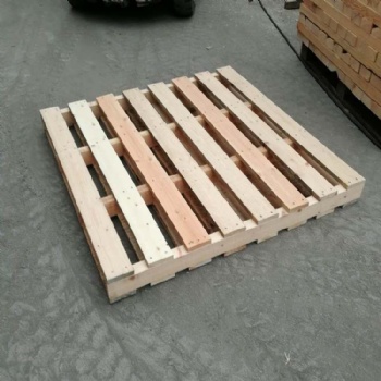 青岛木质托盘出口图片 集装箱用标准木栈板厂家常年定制