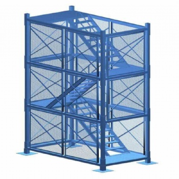安全梯笼 桥梁箱式梯笼 建筑框架梯笼