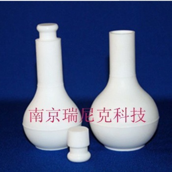 瑞尼克四氟容量瓶特氟龙容量瓶耐强酸强碱