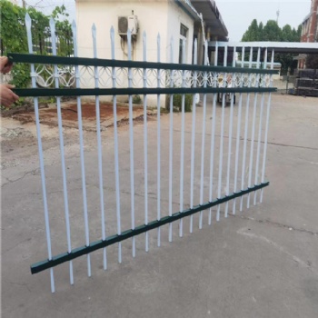 锌钢护栏厂家工厂小区学校围栏三横杆锌钢护栏生产定制