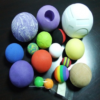 厂家定做各种彩色EVA球EVA彩虹球EVA双色球