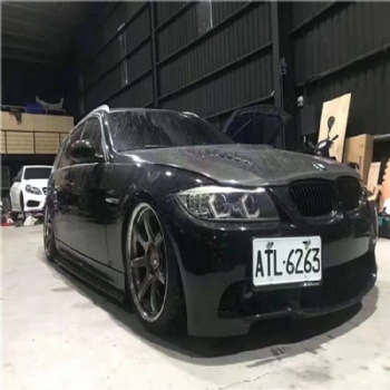 BMW E91改装AIRBFT气动避震低姿态走起炫酷造型设计李洋分享