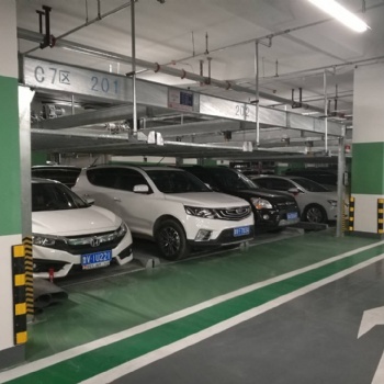 山东潍坊高价回收机械式立体车库 停车场设备回收 车位出售