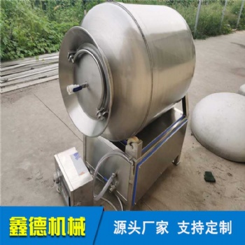 厂家供应 全自动真空滚揉机肉制品滚揉机白条鸡腌制入味机