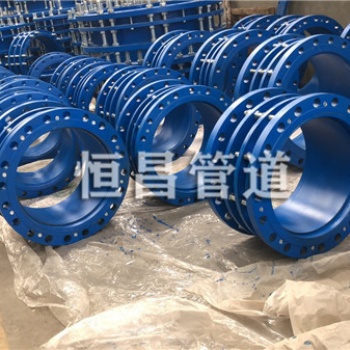 湖北单法兰限位伸缩接头DN300mm厂家