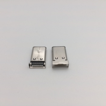 Type-c公头24P沉板1.0双贴片
