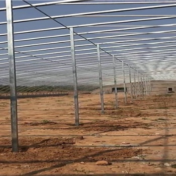 简易农用连栋大棚温室大棚骨架建设定制每亩的价格
