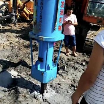沧州玉石开采设备大型液压劈石机