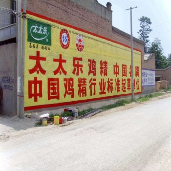 平顶山喷绘墙体广告丰盈品牌形象