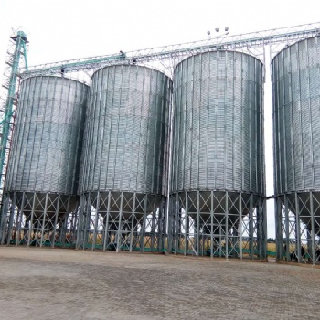 粮食钢板仓 用于酒厂 饲料厂 养殖厂 农场等 占地少 造价低