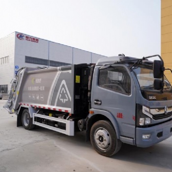 国六凯普特压缩式垃圾车8立方厂家价格