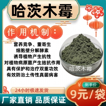 哈茨木霉防治大姜烂脖子病/姜瘟病菌种 防治真菌性土传病害用菌