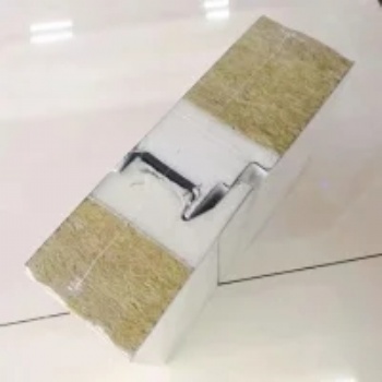 江苏腾威 白色 聚氨酯隔热板 **净化保温板 聚氨酯侧封岩棉防火板