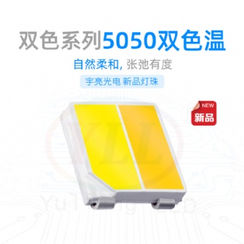 深圳市宇亮光电5050双色温正白 暖白光色温可随意调控