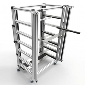 上海善昶定制机箱机架铝型材设备价格 铝型材架子生产厂家