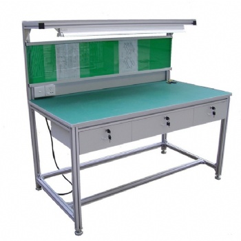 非标加工铝型材工作桌 上海市实验台 铝型材台子定制