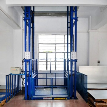 液压升降货梯导轨式升降机货梯升降台简易货梯