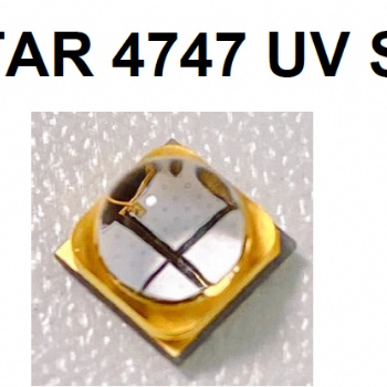 大功率灯珠385nm美甲印刷固化紫外4747UVALED