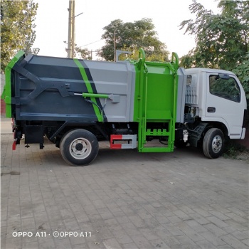 市政环卫小型自装卸式（挂桶式）垃圾车菏泽车厂家生产