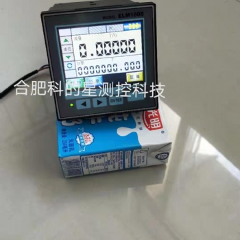 上海智能高精度流量积算仪定量控制仪累计打印触摸屏