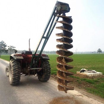 厂家供应三农拖拉机带的植树挖坑机