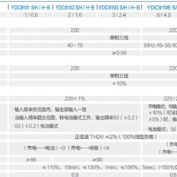 科士达YDC9101H-B 不间断电源 1000VA/800W 在线式标准型