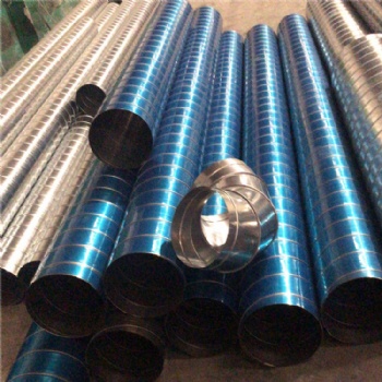 厂家定制 白铁皮圆形风管镀锌螺旋风管 不锈钢螺旋管排风管环保通风管