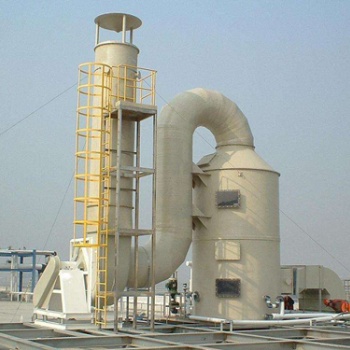 PP阻燃喷淋塔工业酸碱废气处理 酸雾净化塔不锈钢喷淋塔