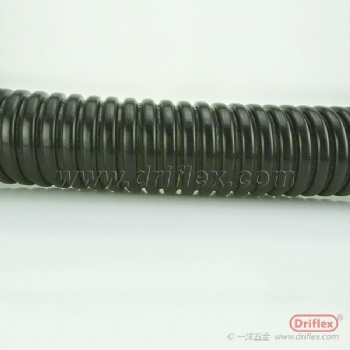 Driflex包塑金属软管镀锌钢带+PVC黑色应用广泛