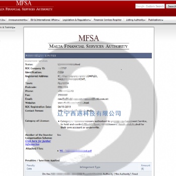 马耳他MFSA数字货币交易所牌照介绍