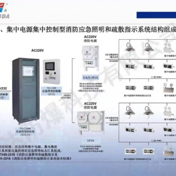 消防应急照明灯具 集中电源集中控制型消防应急灯