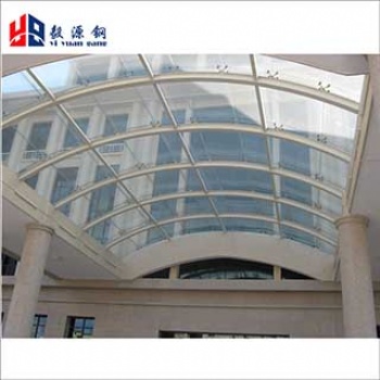 广东钢结构玻璃雨棚安装的几道重要工序