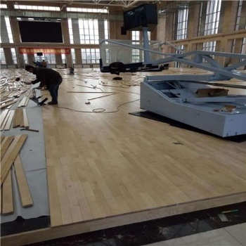 力巨尚新疆体育运动木地板