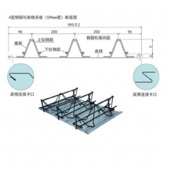 TD2-70钢筋桁架楼承板厂家 常用楼承板价格