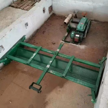 军发养殖大棚设备刮粪机生产接单中