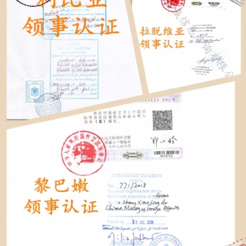 巴拿马分销合同大使馆加签