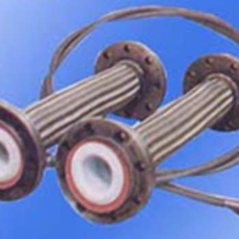 HF01-2耐压型带网套的四氟波纹管