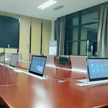 会议签到 电子白板 会议桌椅配套