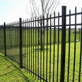 上门定制锌钢护栏 园林护栏网 现货小区学校铁艺围墙栅栏