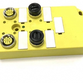 M12传感器分线盒 总线I/O分线盒,4端口,4点 PNP,NPN型分配器集线器
