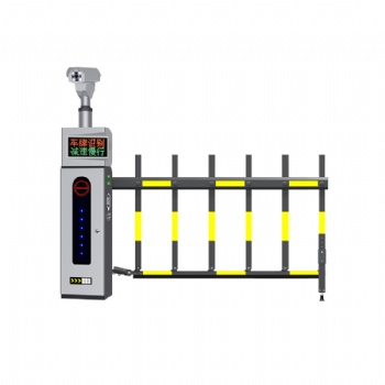 安快 D117 停车场智能道闸系统 车牌识别一体机