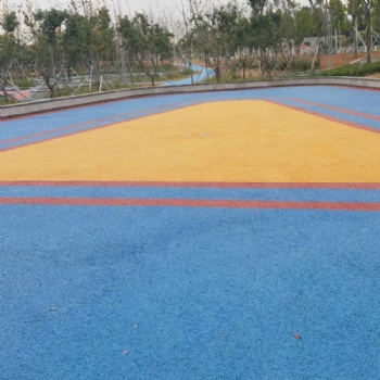 自贡市 彩色强固透水混凝土地坪 沥青混凝土路 本地厂家**应
