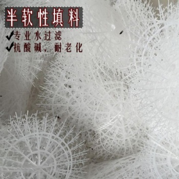 扬州县污水处理软性半软性填料 易挂膜脱模