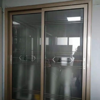 西安推拉玻璃门 阳厨卫平开推拉门窗 入户玻璃门供应承接安装