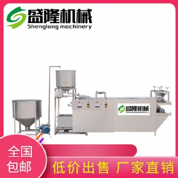 100型多功能豆腐皮机 荆门仿手工豆腐皮机双层折叠