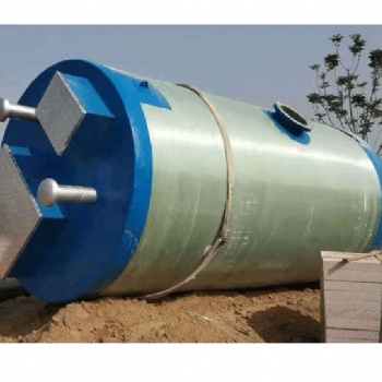 全自动玻璃钢智能一体化泵站雨水收集提升设备地埋式污水泵站