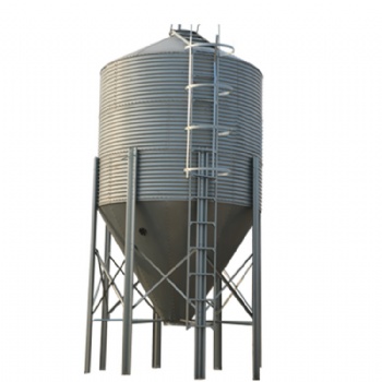 镀锌板料塔全自动畜牧养殖设备储存饲料塔